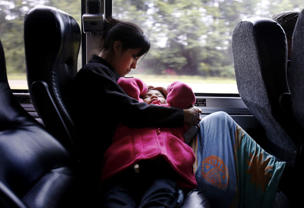 The Sotos' Greyhound bus journey